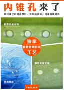 獨(dú)家工藝：斯曼克可為噴絲板小孔拋光內(nèi)錐效果！
