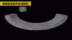 斯曼克磨粒流全新力作！水粒子去毛刺機！