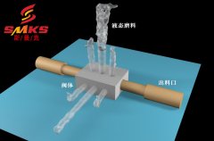 ABS閥體去毛刺，相交孔去毛刺前后對比！