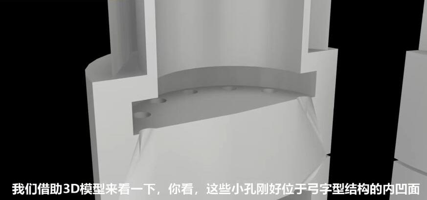 人工看不容易看到的深內孔毛刺，磨粒流拋光機如何去毛刺